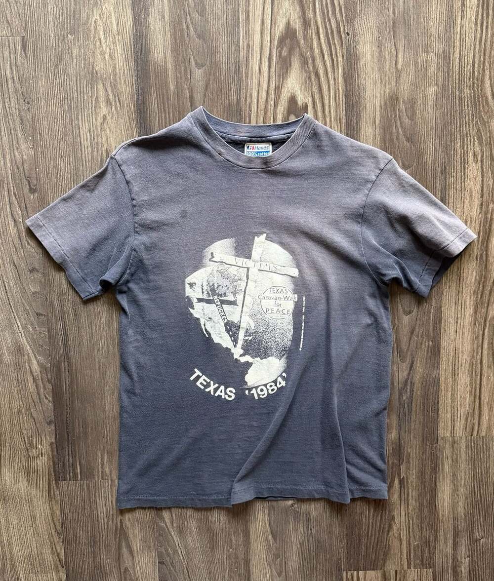 Vintage Texas Caravan Walk for Peace Cross T-Shirt